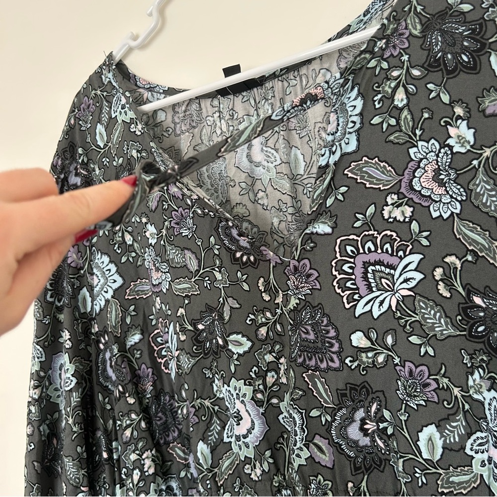 Torrid Paisley Midi Dress - Picture 3 of 9